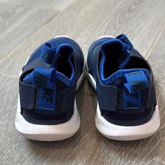 Nike Flex Runner Slip On Sneakers Toddlers Kids University Royal Blue Size US10C - Picture 6 of 9
